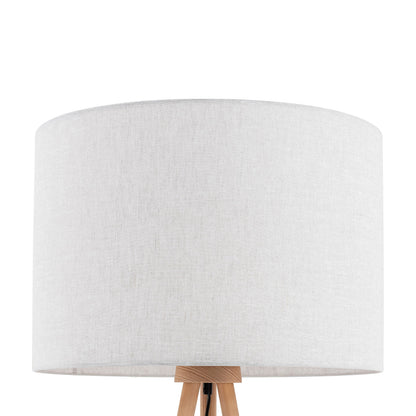 TOKYO Beige Linen Floor Lamp
