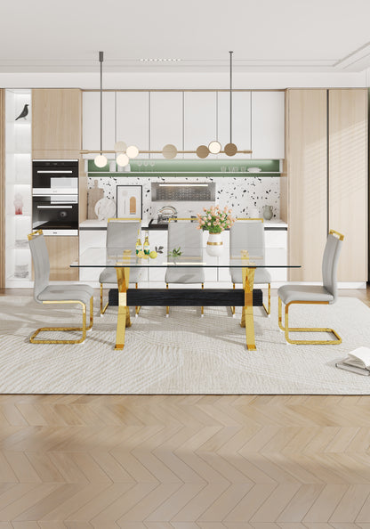 Tempered Glass Dining Table