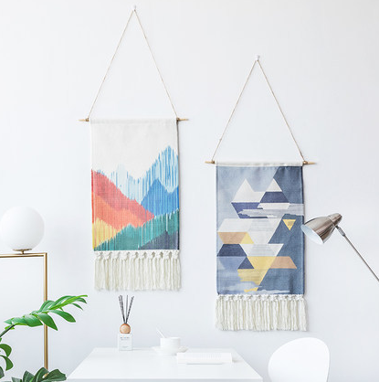Cotton Tassel Wall Hanging
