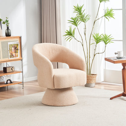 Swivel Accent Chair Nude