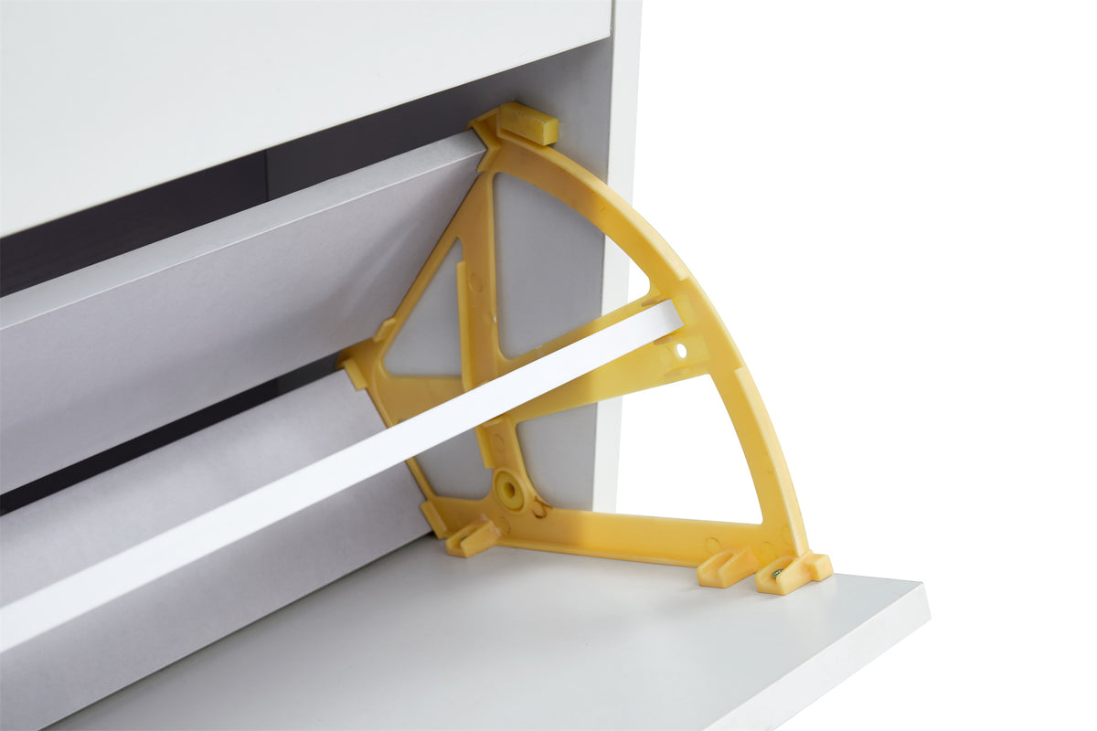 White Shoe Storage Cabinet