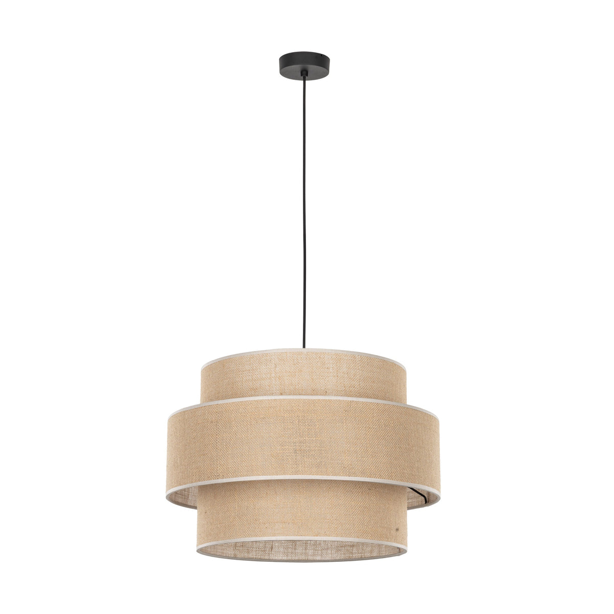 CALISTO JUTE Large  Natural Pendant Lamp