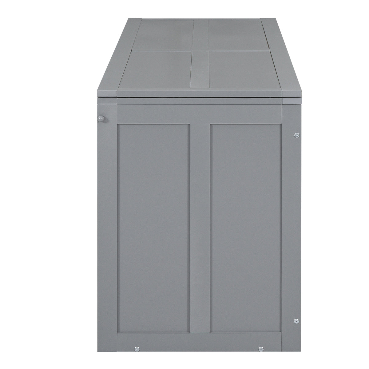Queen Murphy Bed with Rotating Base Gray