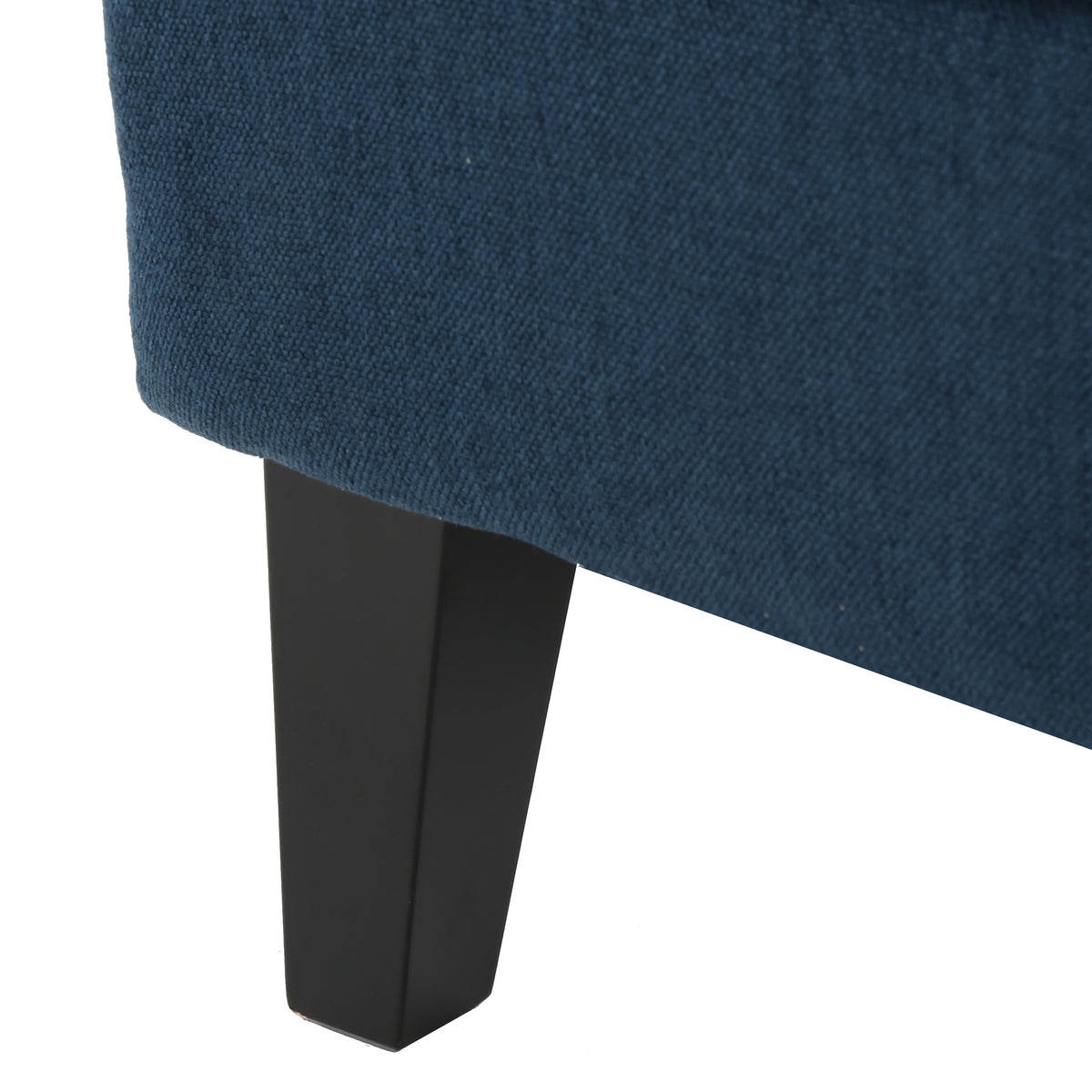 Hi-Back Quentin Sofa Chair Beige Linen