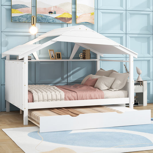 Full House Bed White