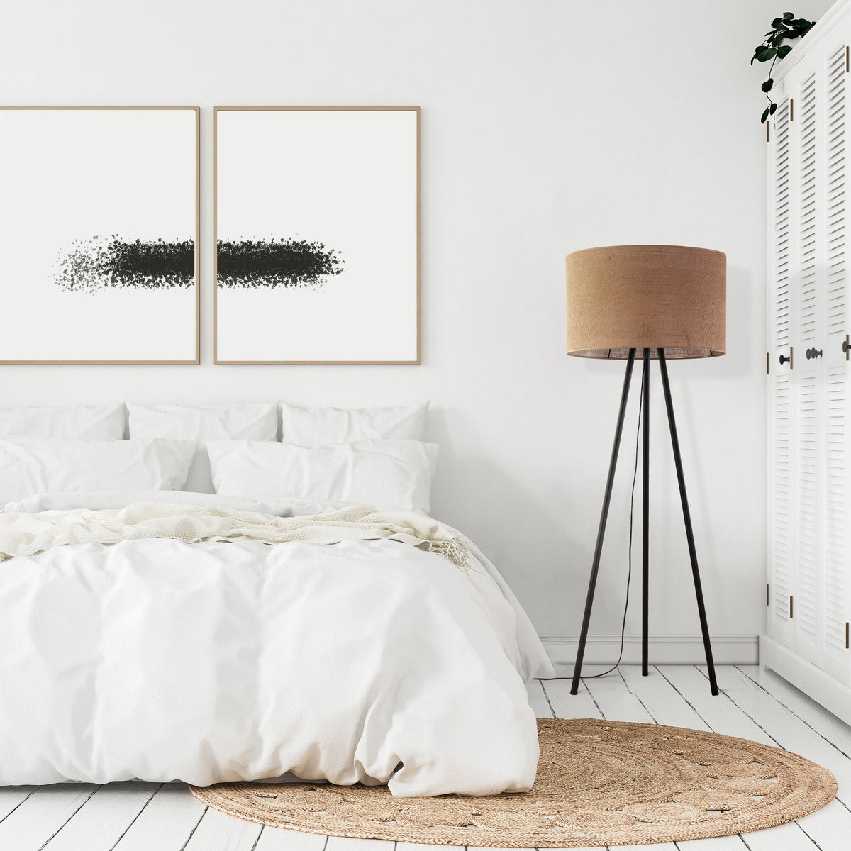 JUTE Natural Floor Lamp