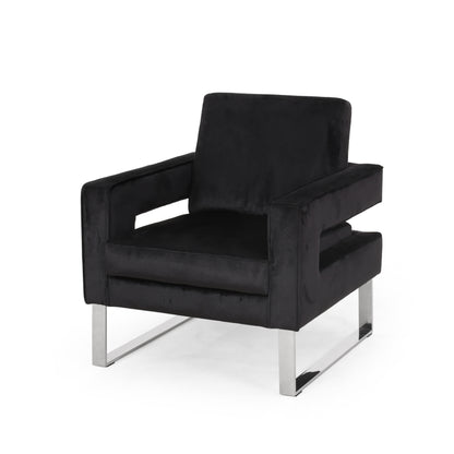 Classic Upholstered Armchair Beige