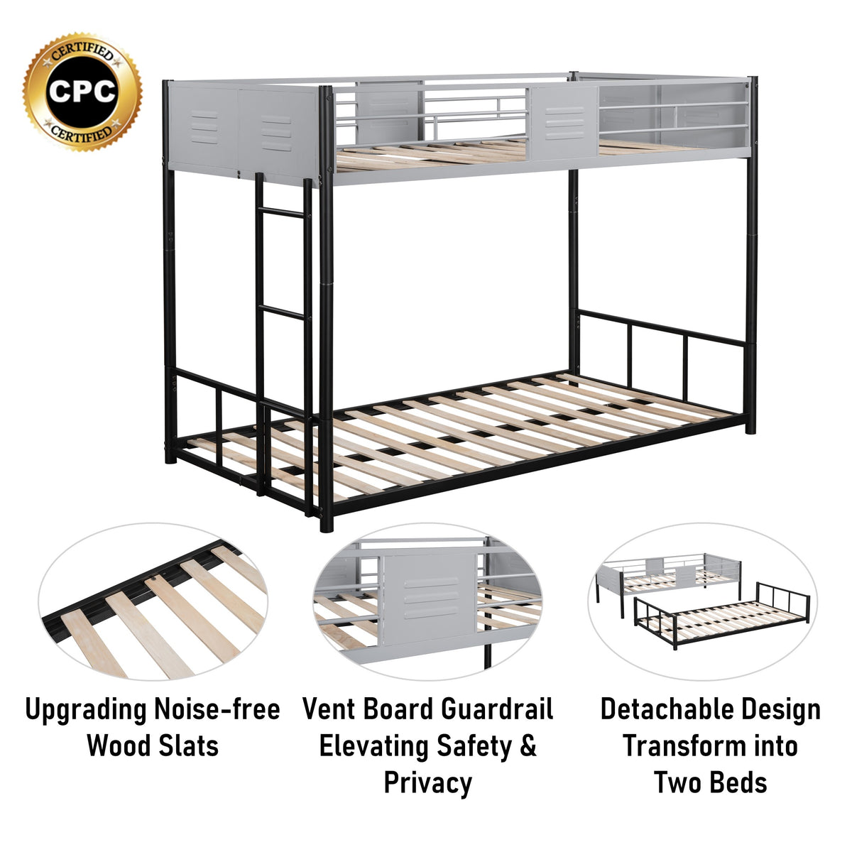 Metal Twin Bed
