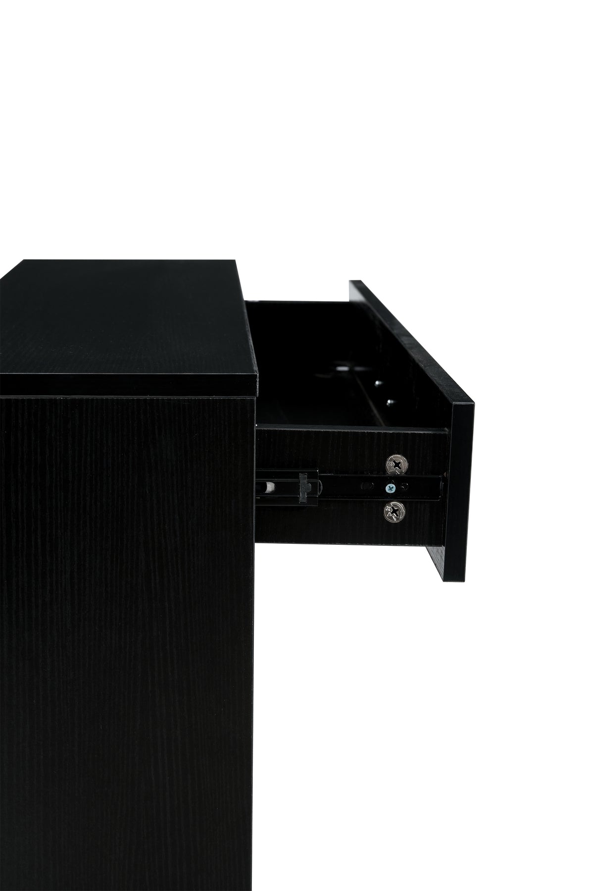 Black Shoe Storage Cabinet