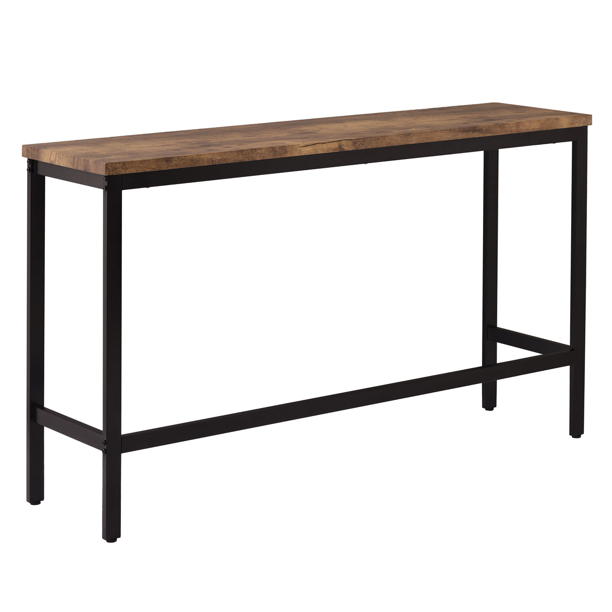 Counter Height Bar Table Set (4 pcs) – Brown