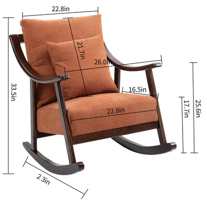 Woven Mid-Century Armchair Gray