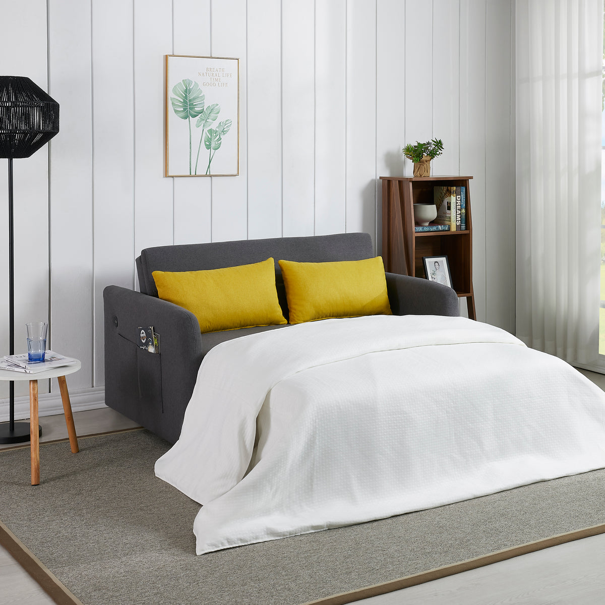Twin Gray Sofa Bed