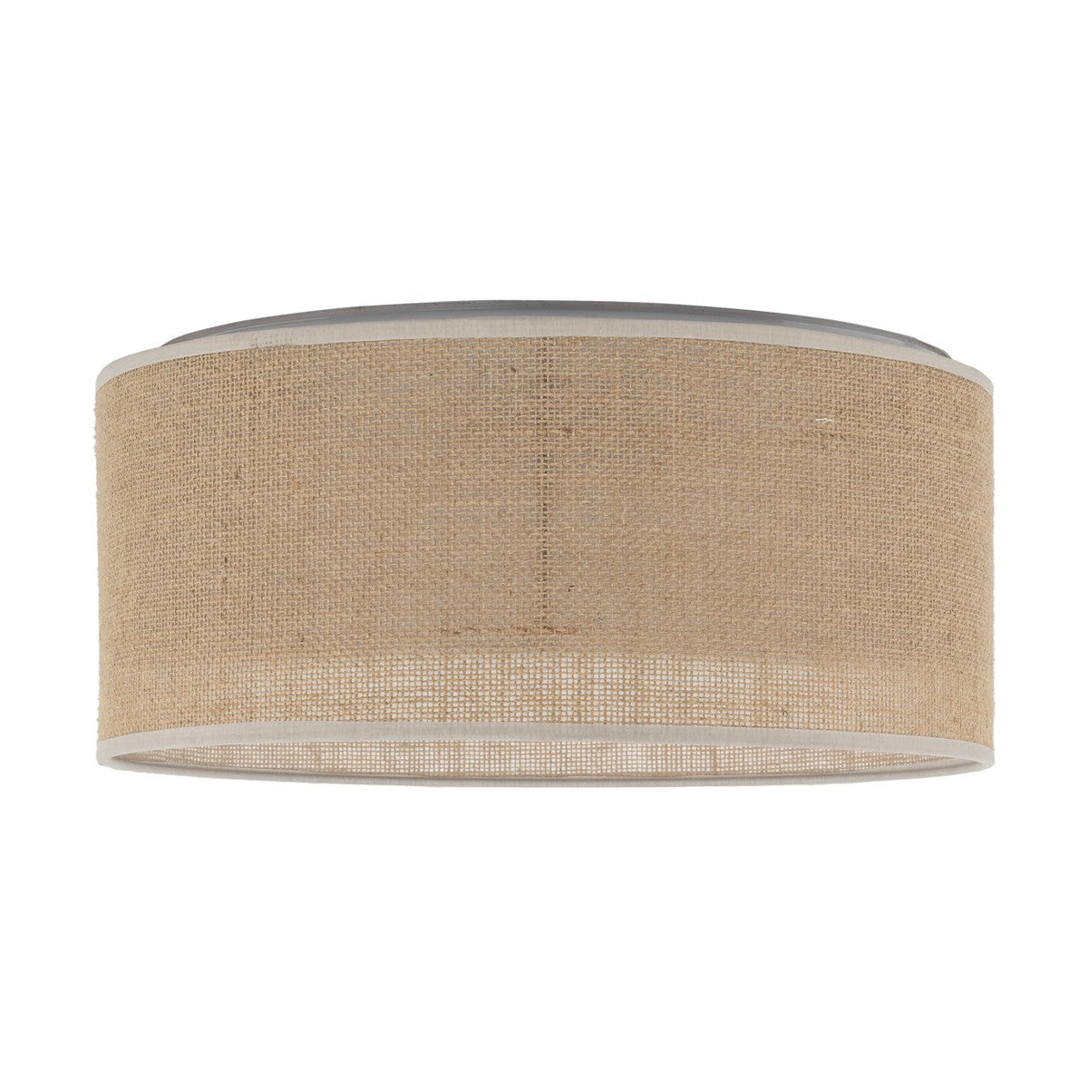 JUTE Natural Flush Mount Light