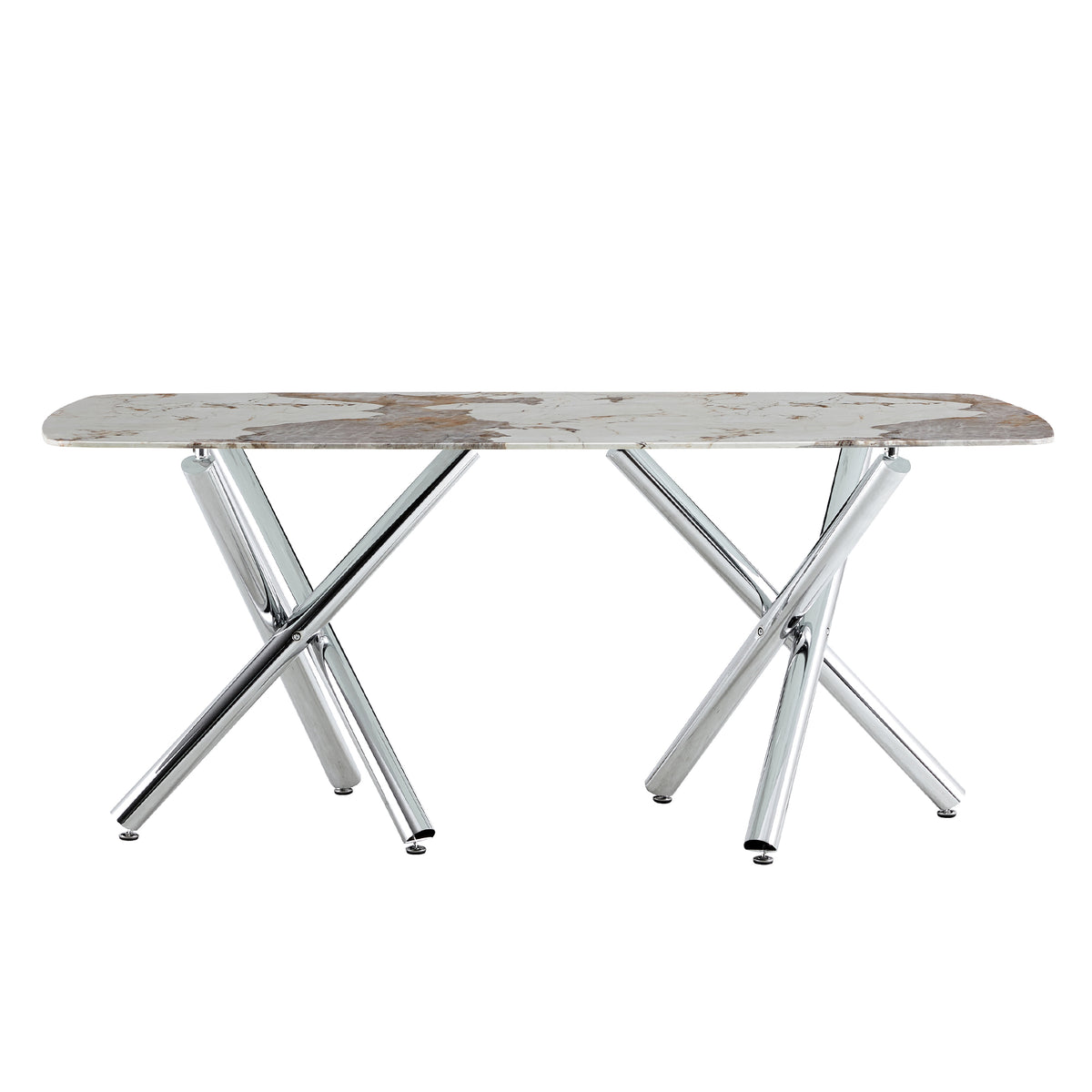 Modern Rectangular Dining Table for 6–8