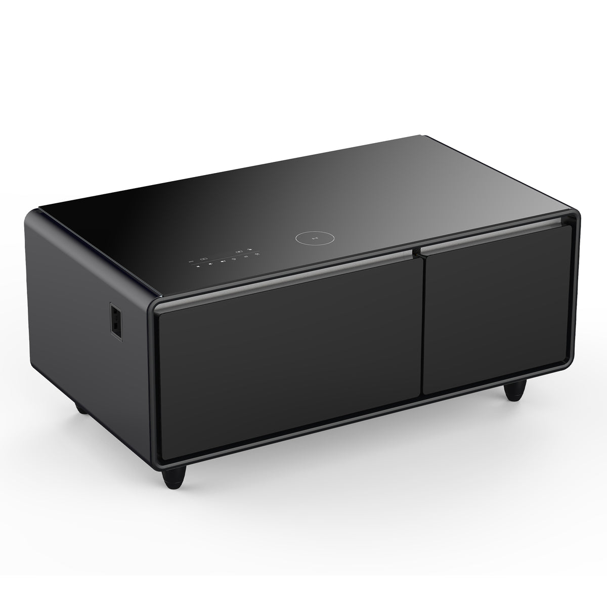Smart Coffee Table with Bluetooth & USB Charging