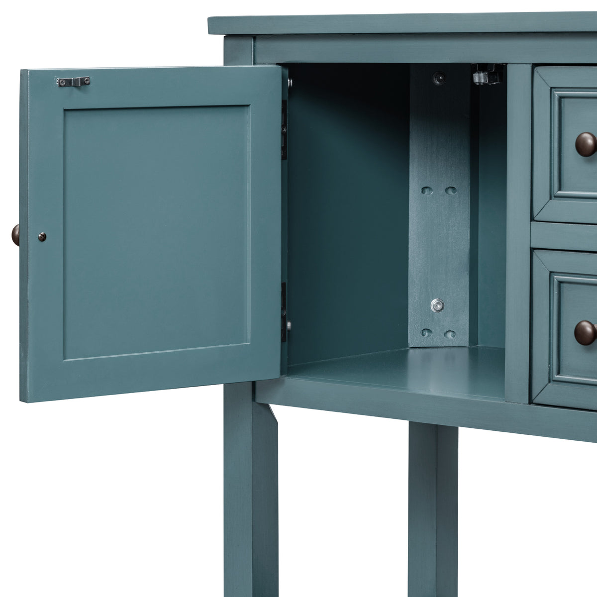 Cambridge Retro Console Desk – 4 Drawers