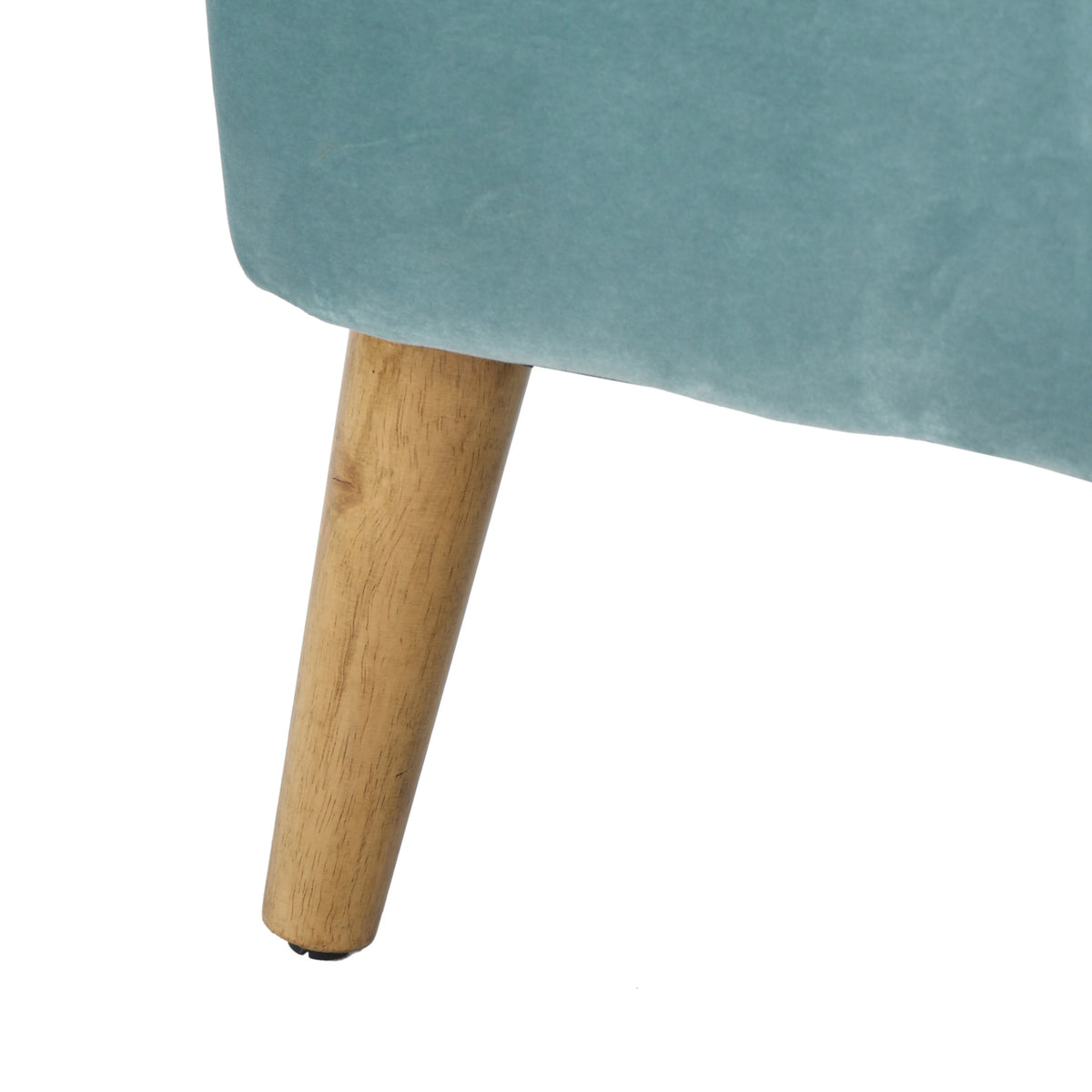 Velvet Accent Chair for Living Rooms Blue
