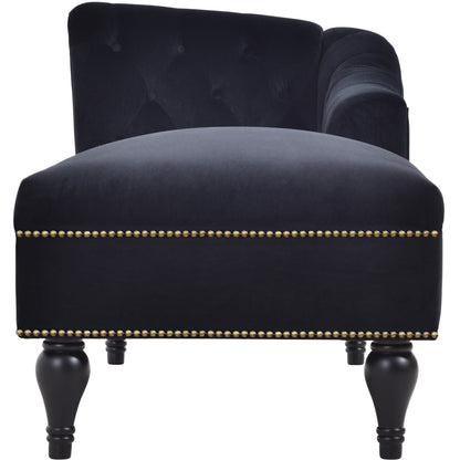 Velvet Cluster Lounge Chair Gray