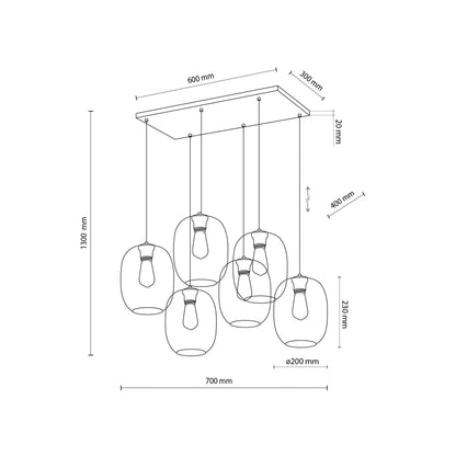 ELIO Mid-Century Modern Pendant Lamp 6