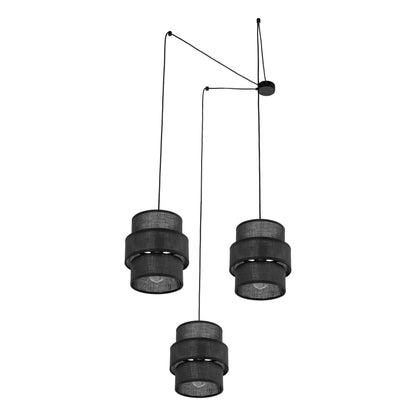 CALISTO Black Mid-Century Modern Pendant Light 3