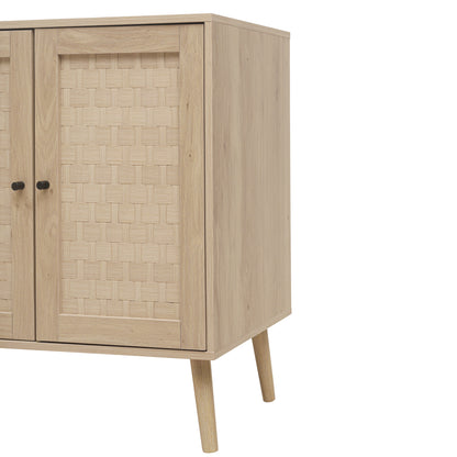 4-Door Accent Sideboard with Adjustable Shelves