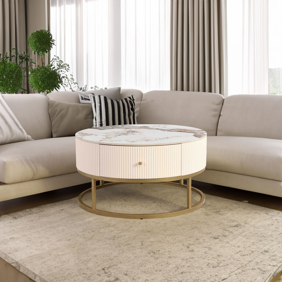 Marble Coffee Table Modern