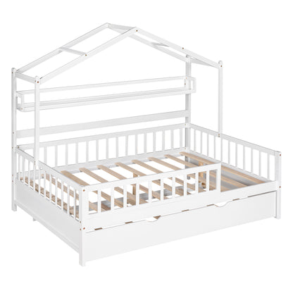 Full House Bed White