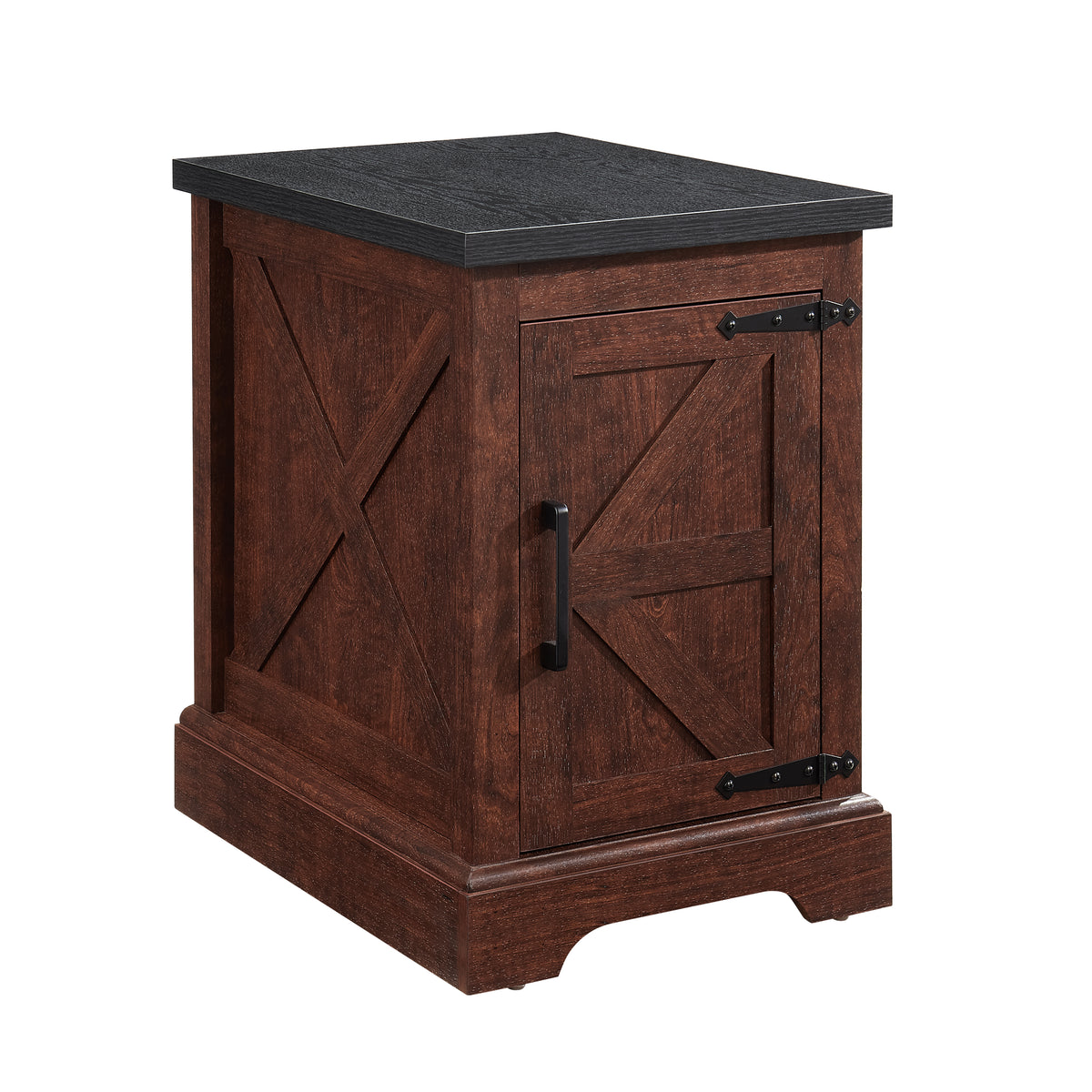 Farmhouse Nightstand – Oak Finish