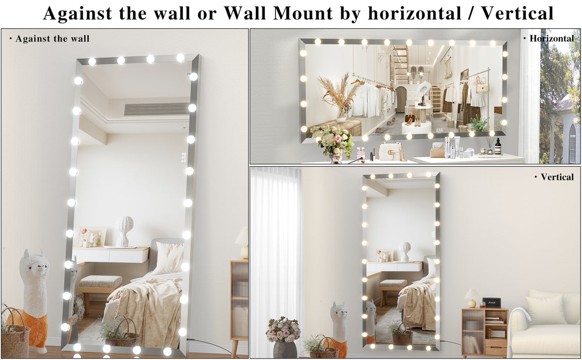 Hollywood LED Vanity Mirror White