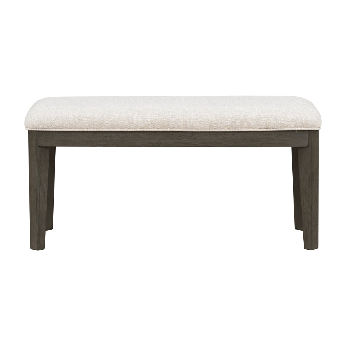 6-Piece Farmhouse Dining Set Beige Gray