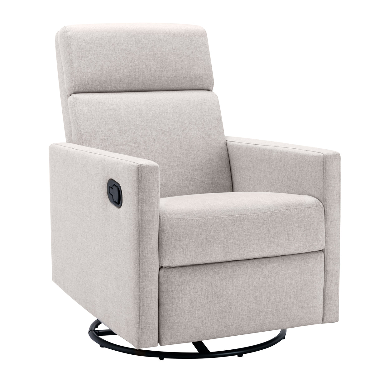 Upholstered Rocker Chair Tan