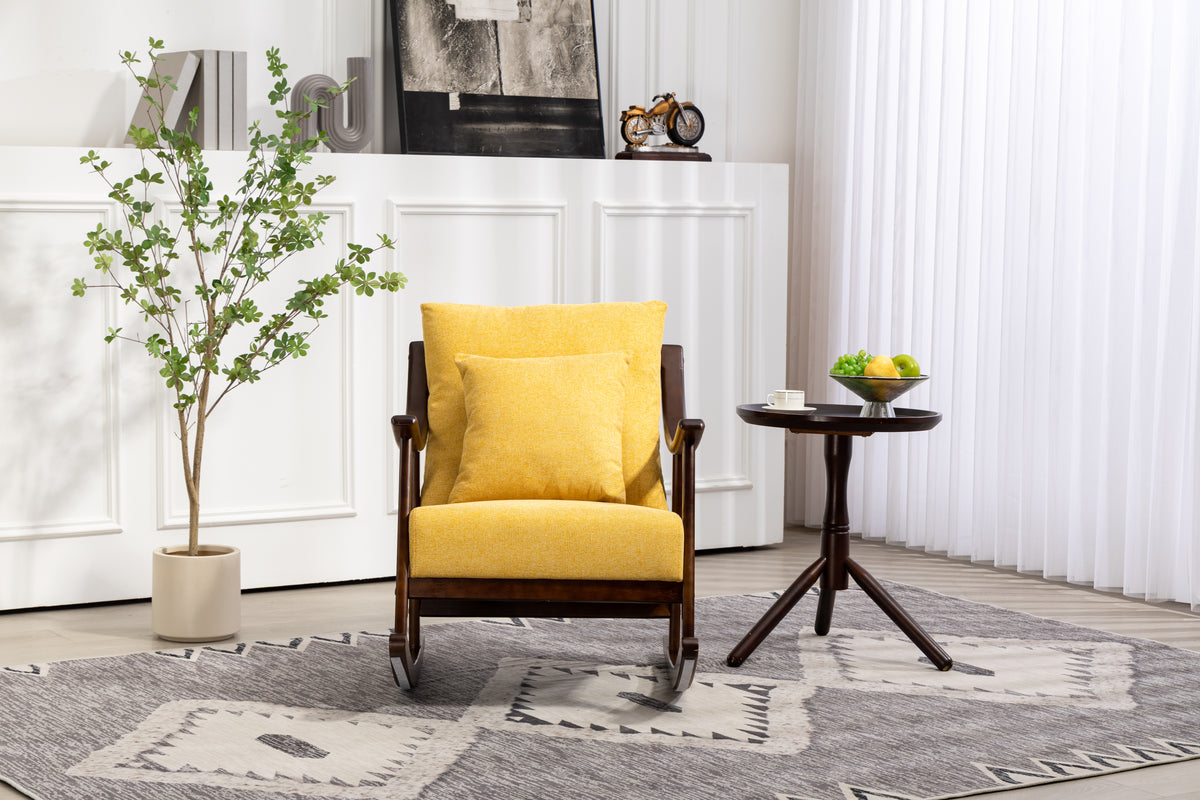 Woven Mid-Century Armchair Beige