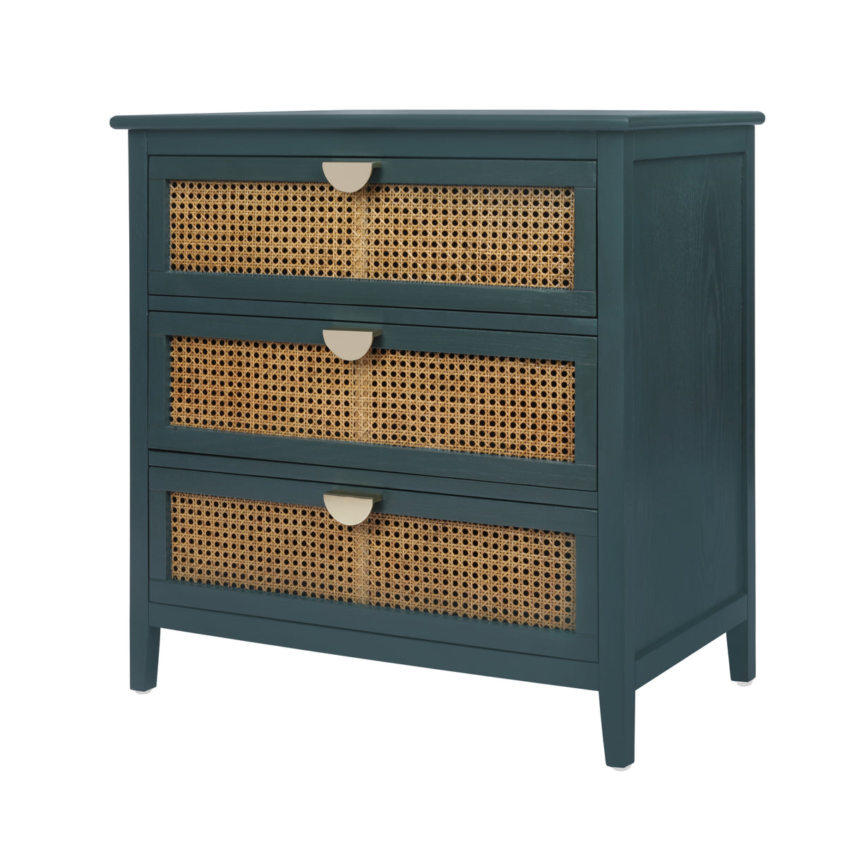 Rattan Storage Cabinet 3-Drawer