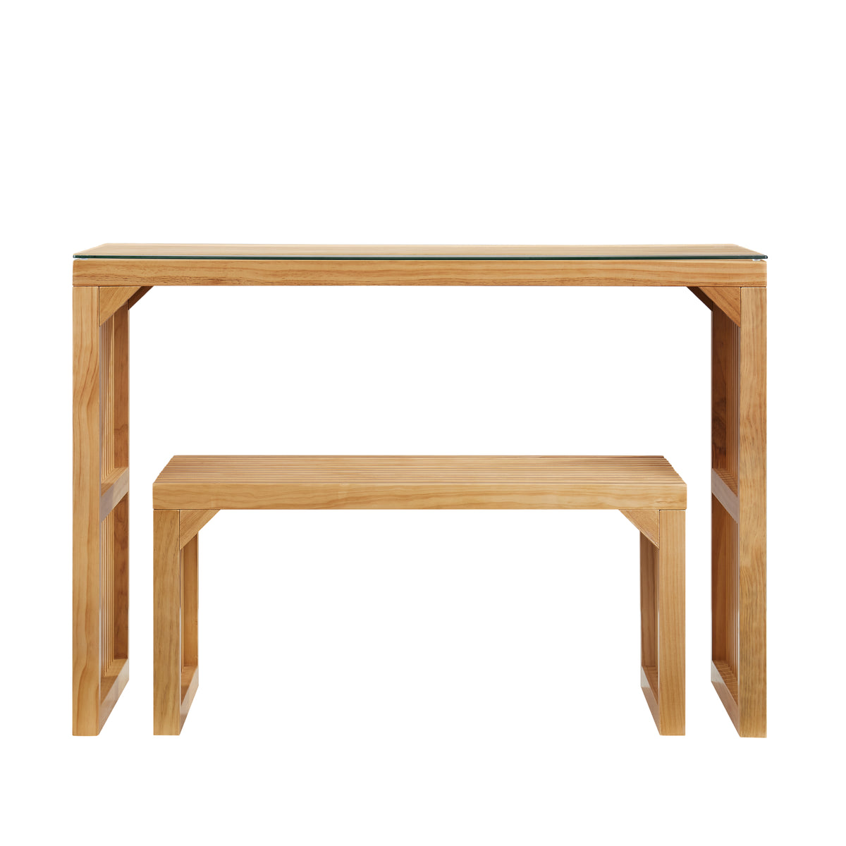 Natural Pine Dining Table Set
