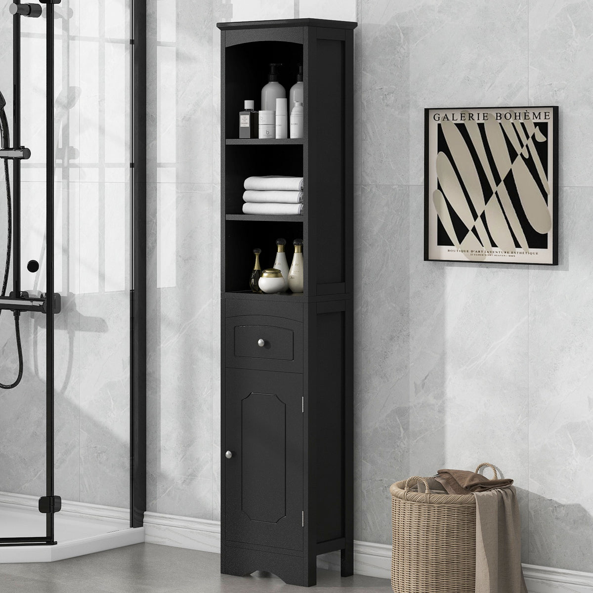 Freestanding Tall Bathroom Cabinet