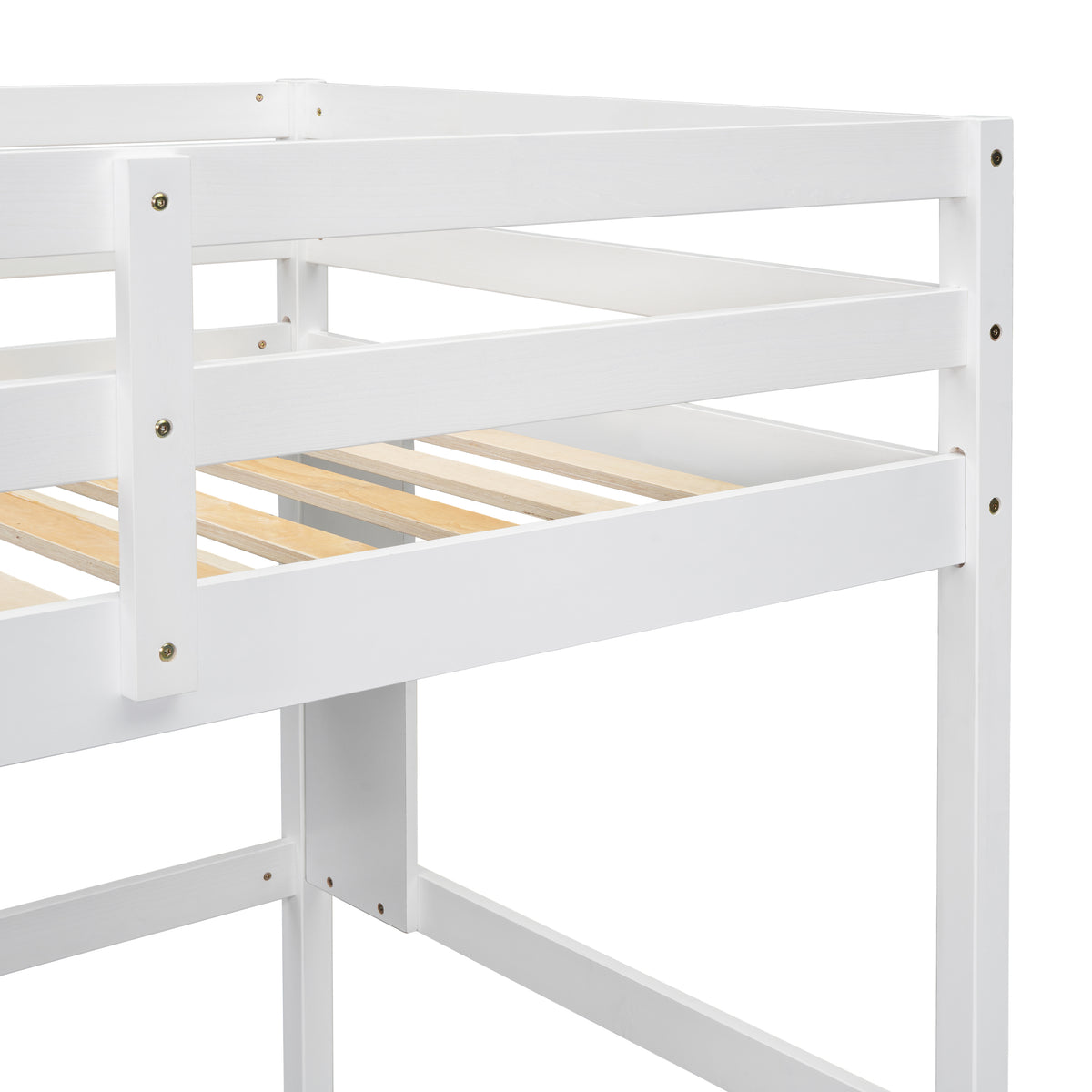 Twin Loft Bed White