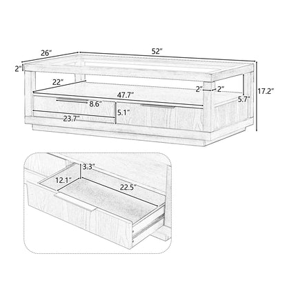 Modern Coffee Table Glass