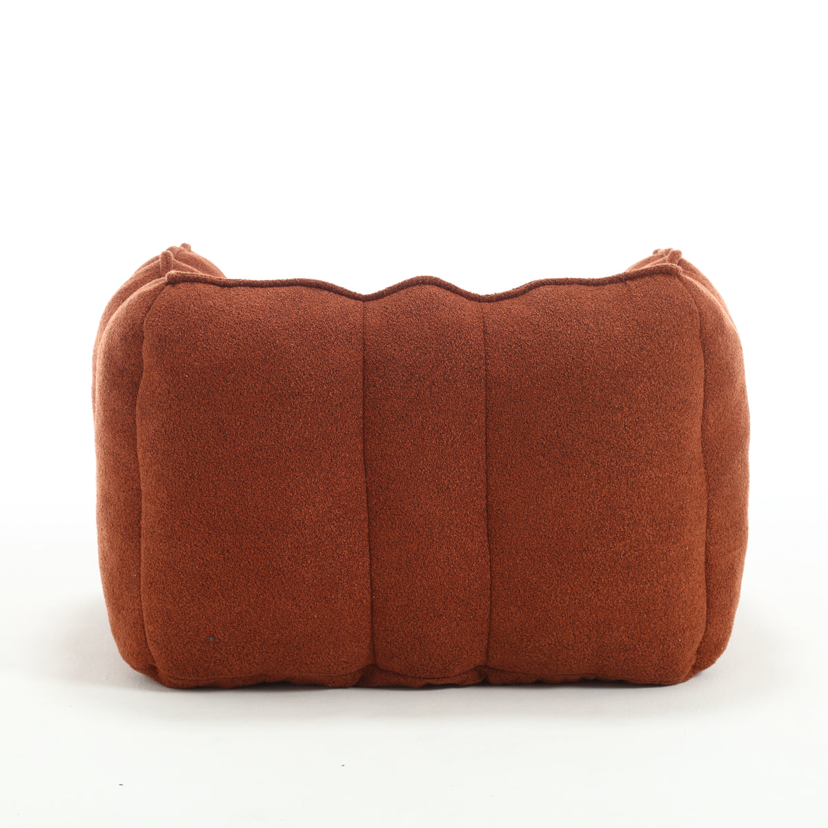 Bean Bag Chair with Footstool Gray