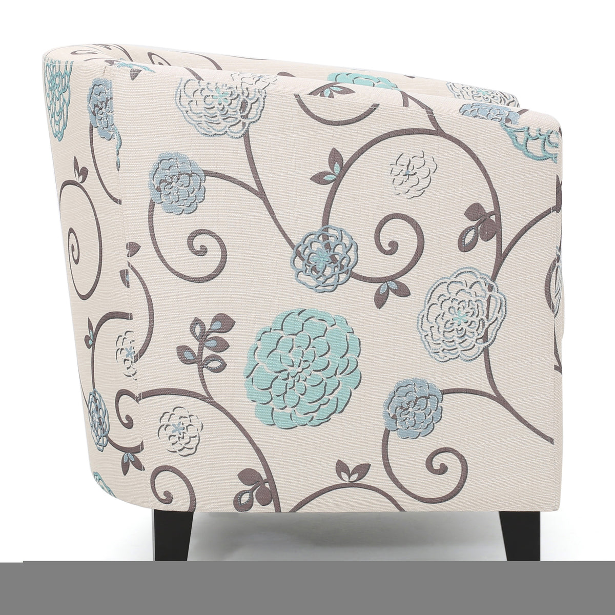 Plaza Velvet Club Chair – White