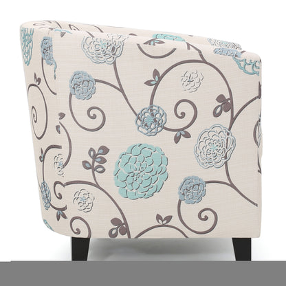 Plaza Velvet Club Chair – White