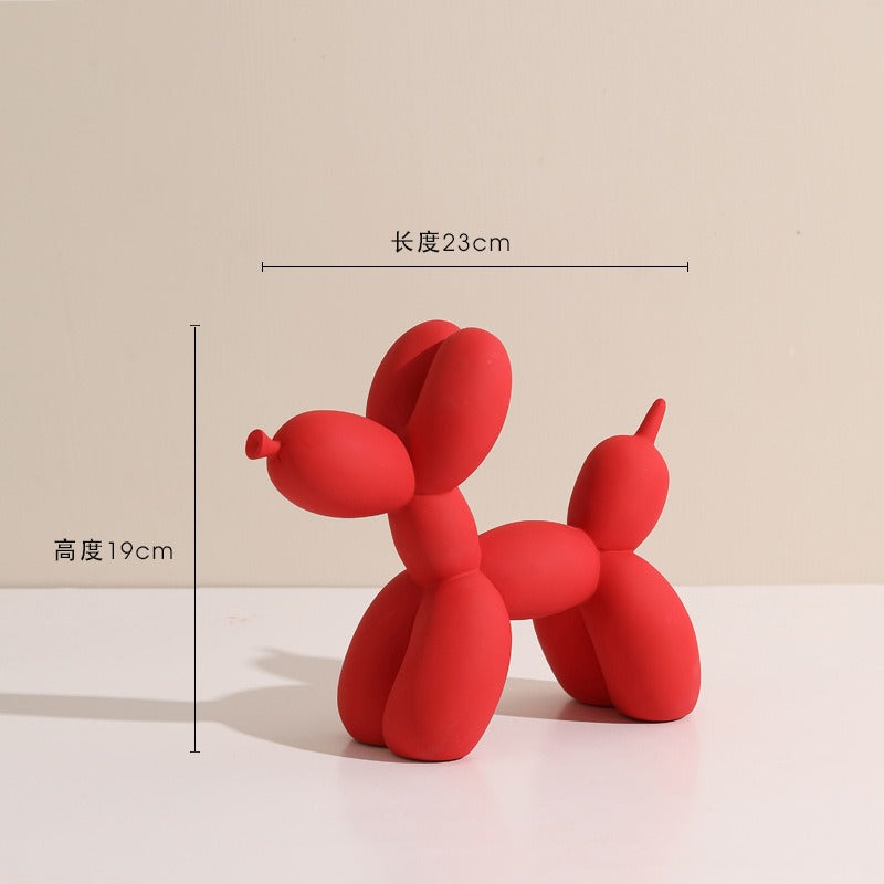 Modern Balloon Dog Decorative Accent