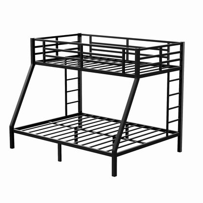Twin XL Over Queen Bunk Bed Metal Frame