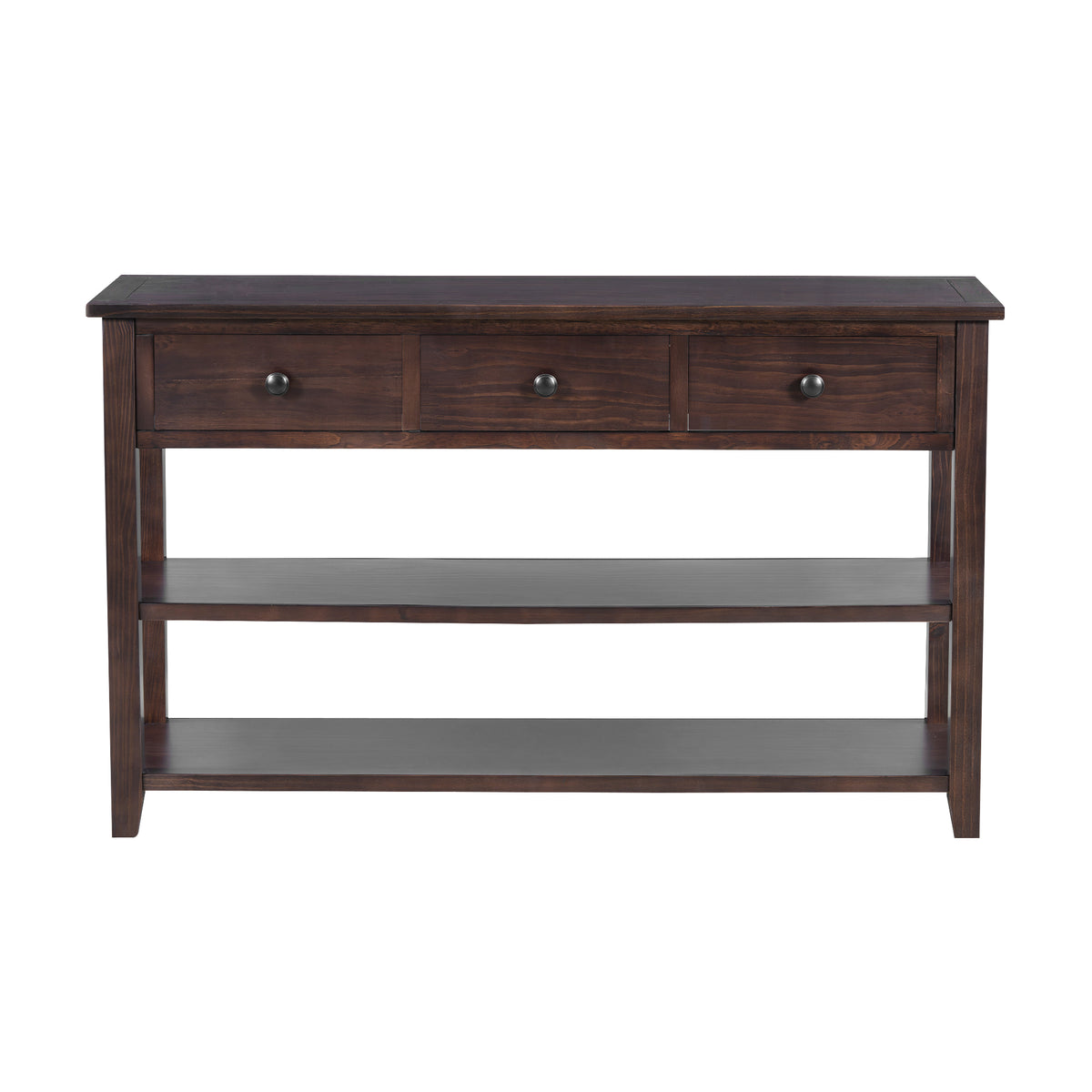 Retro Console Table Pine