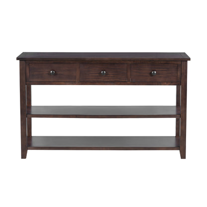 Retro Console Table Pine