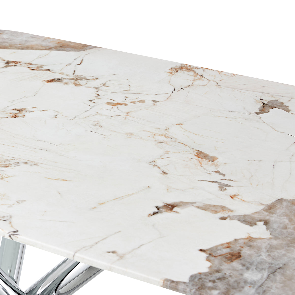 Modern Rectangular Dining Table for 6–8