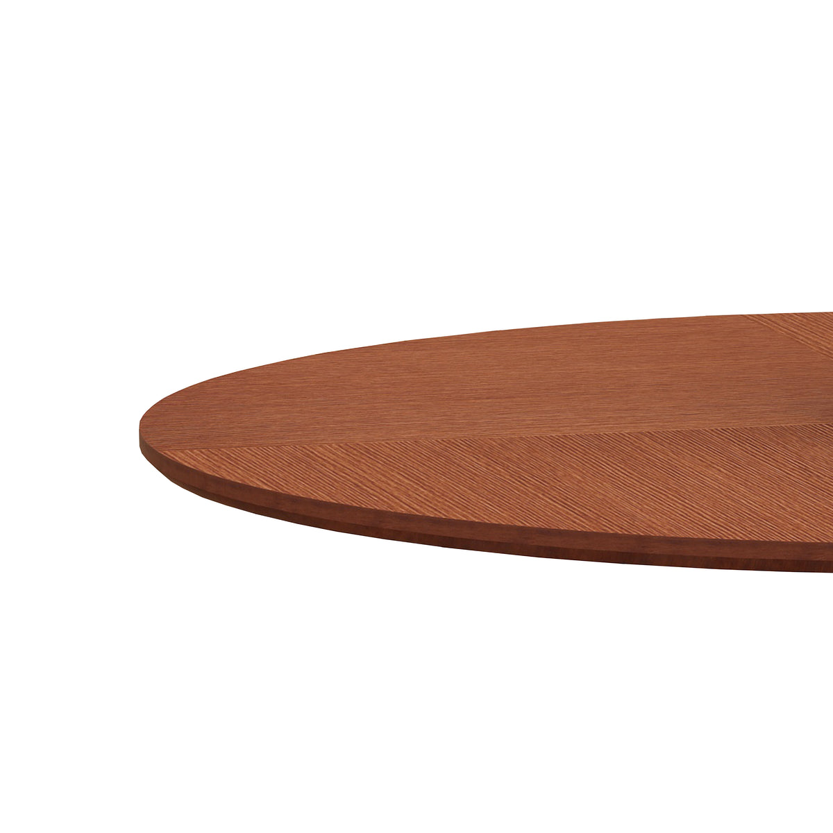 42” Oak Grain Round Dining Table