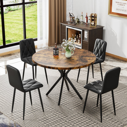Modern Dining Chairs Set of 4 Gray