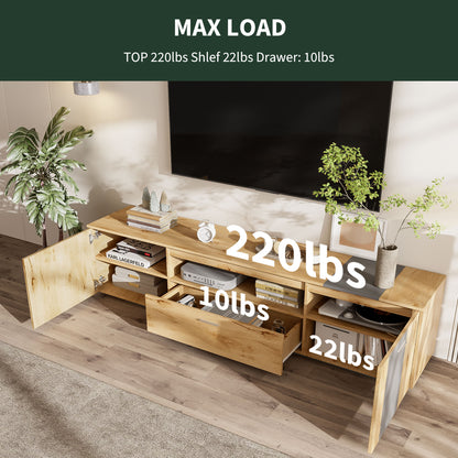 70" Modern TV Stand with Drawers