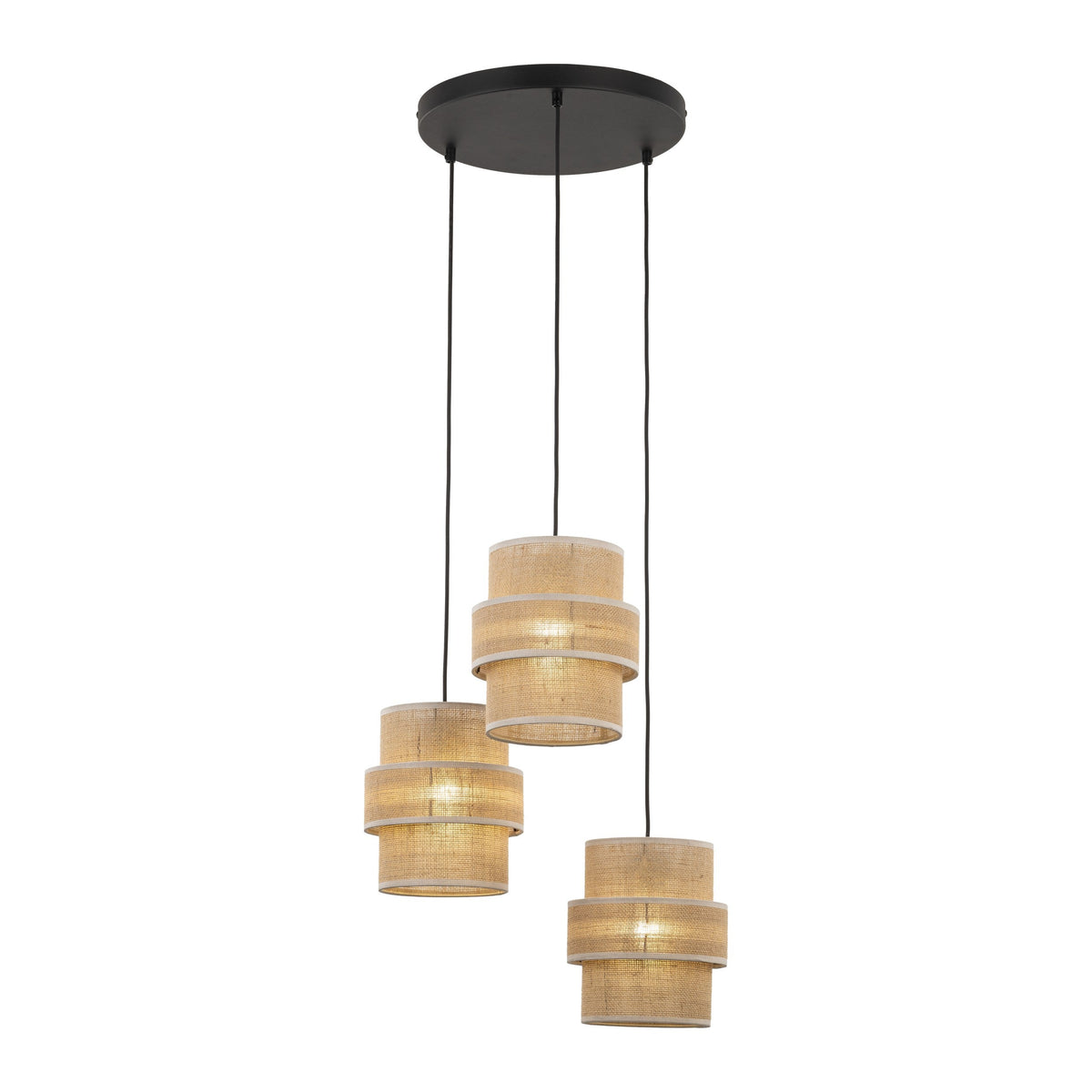 CALISTO JUTE Natural Pendant Lamp 3