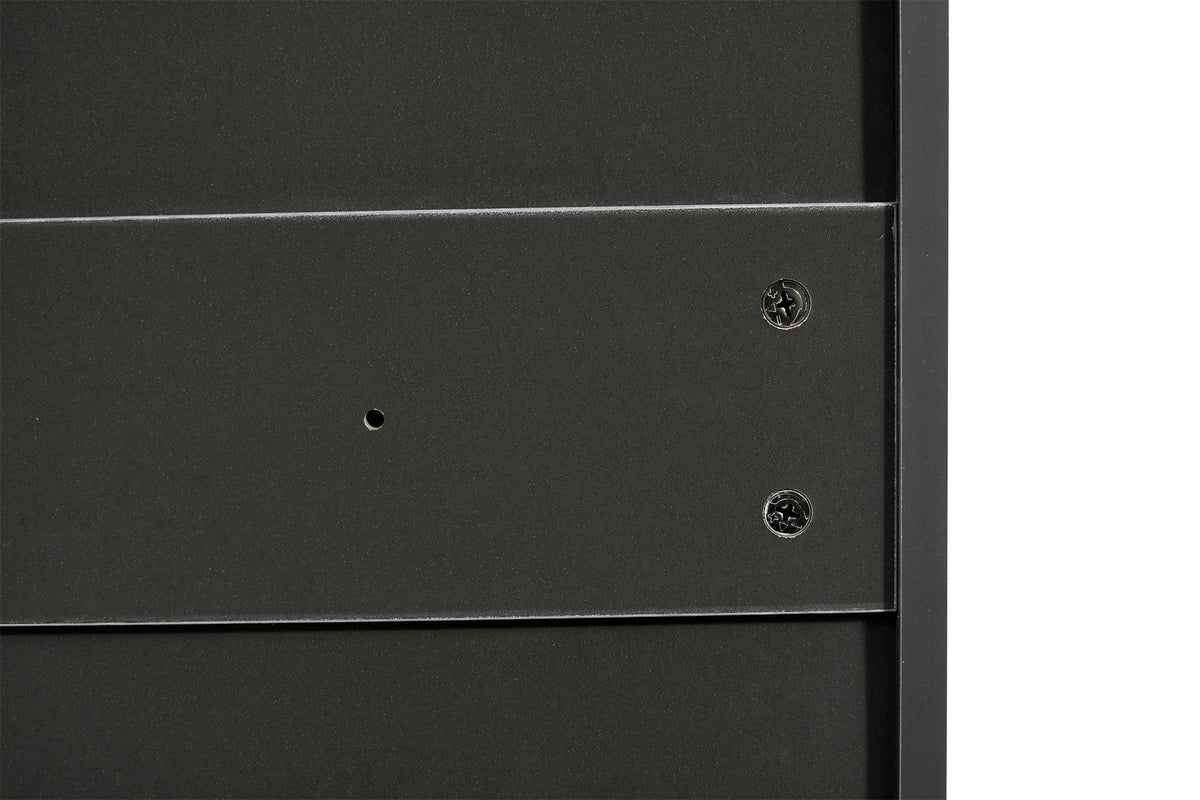 Grey Shoe Storage Cabinet